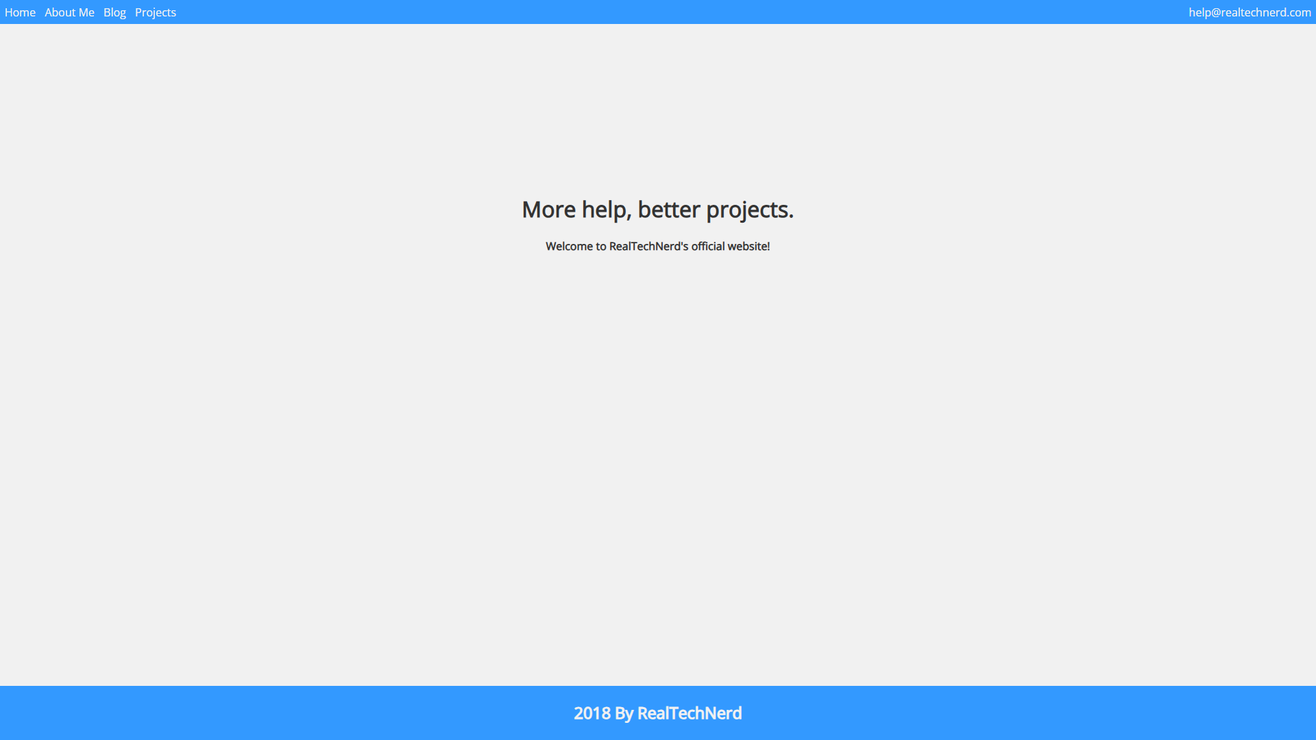Website from 2018