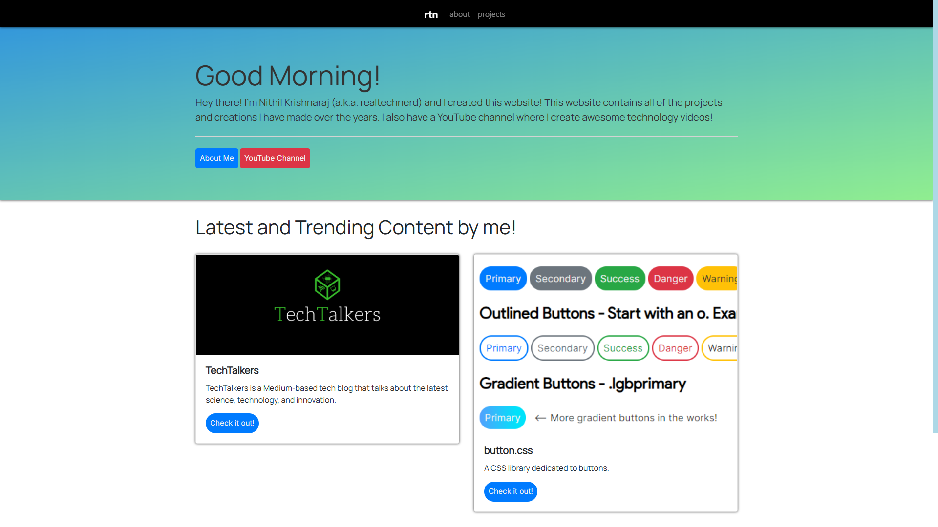 Website from 2020